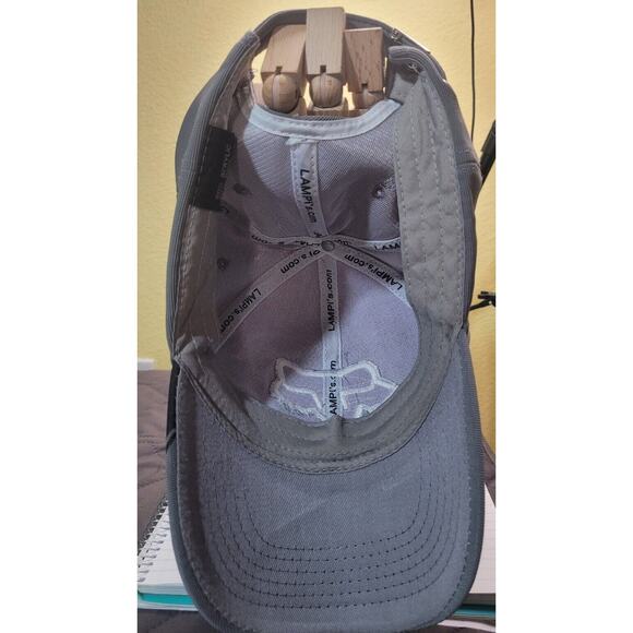 Fox Racing Gray/Red/Black Snapback Hat – Fox Head Logo – EUC - Picture 4 of 5